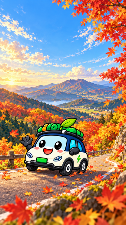 エコたびくん 九州の紅葉