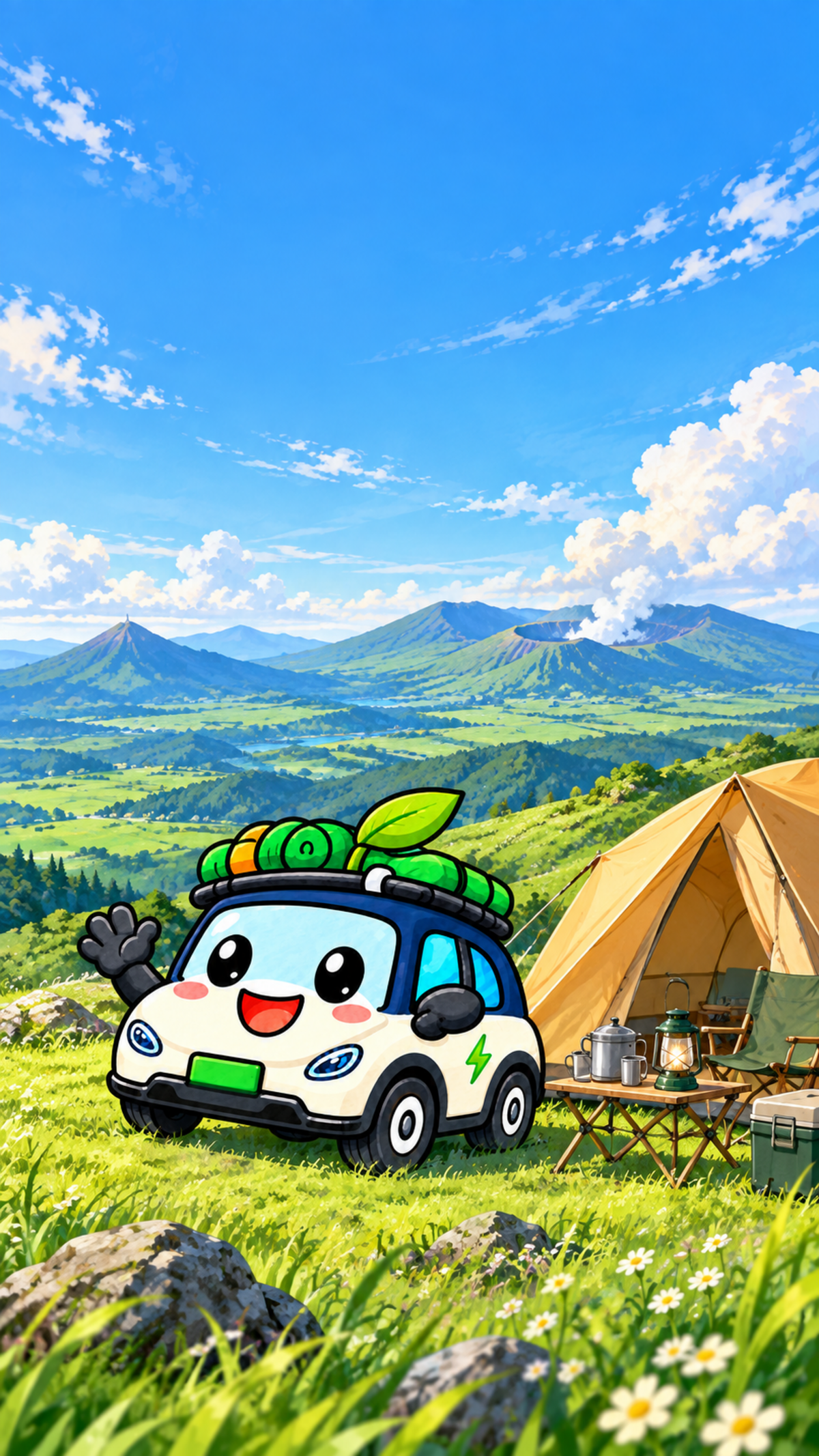 エコたびくん 九州の高原